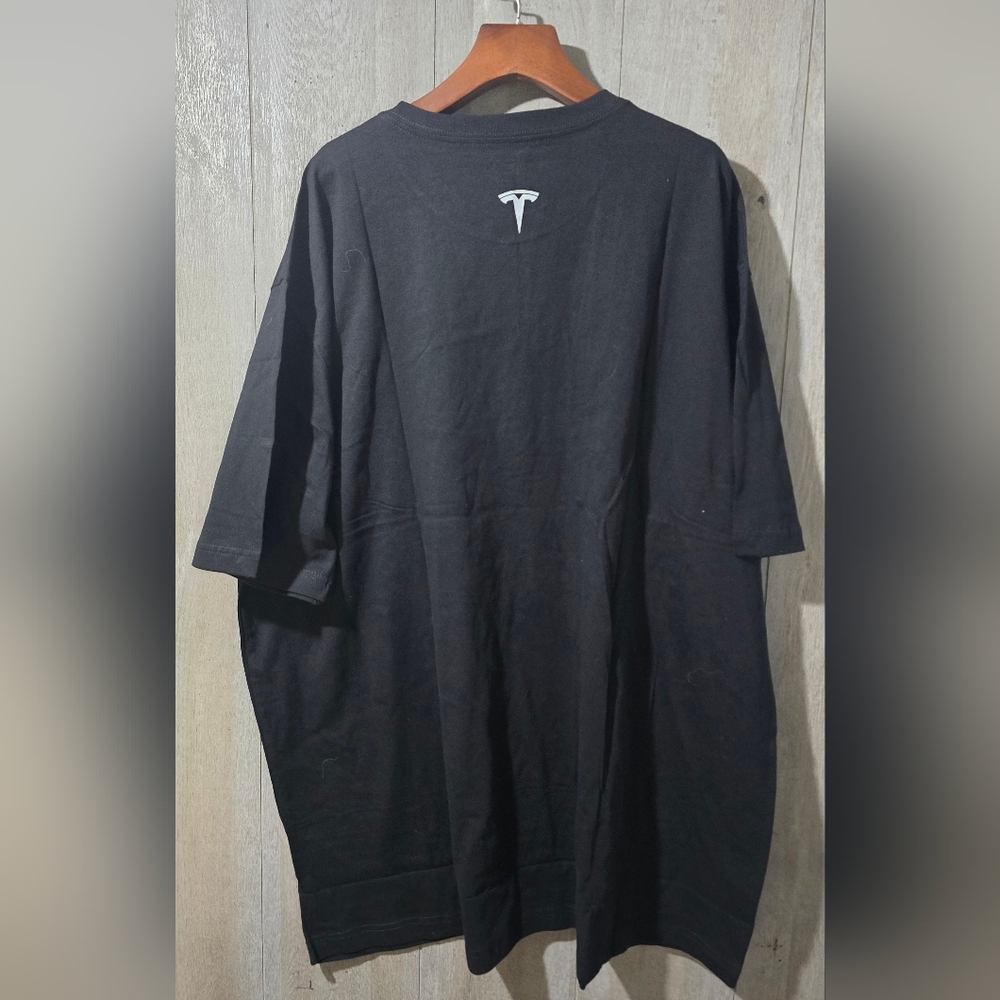 Tesla Black Men's T-Shirt Size 2x Brand New - Picture 2 of 4